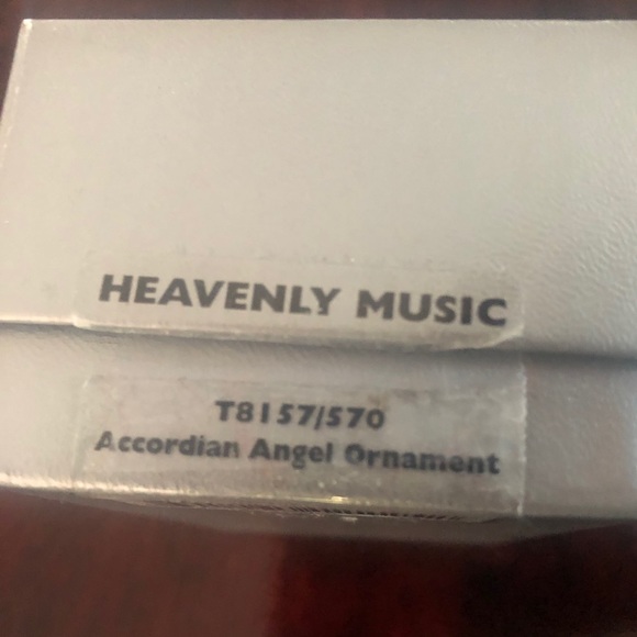 Mikasa Heavenly Music Crystal Christmas Ornament - Picture 6 of 6